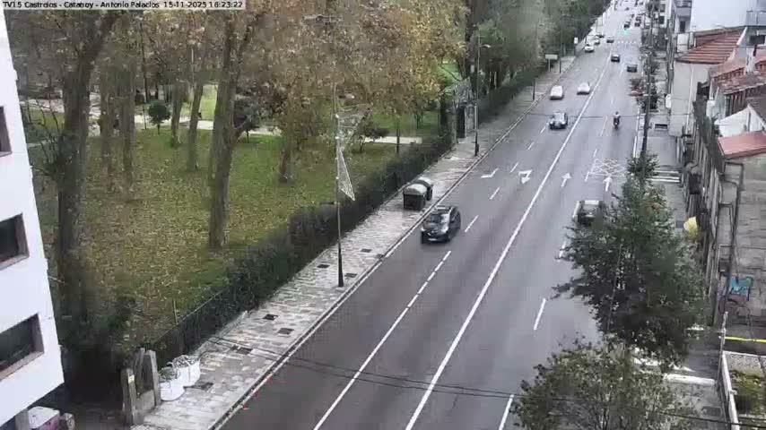 Vigo, Avenida de Antonio Palacios & Castrelos Avenue Live Cam - Pontevedra, Galicia, Spain
