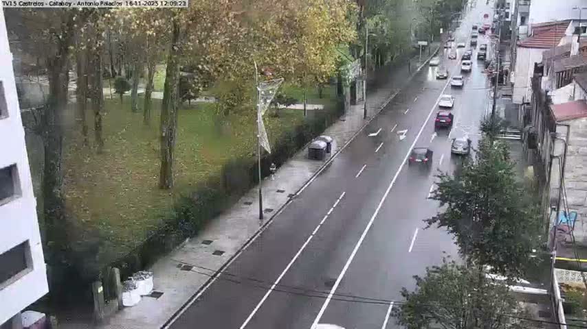 Vigo, Avenida de Antonio Palacios & Castrelos Avenue Live Cam - Pontevedra, Galicia, Spain