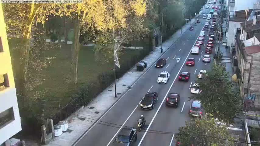 Vigo, Avenida de Antonio Palacios & Castrelos Avenue Live Cam - Pontevedra, Galicia, Spain