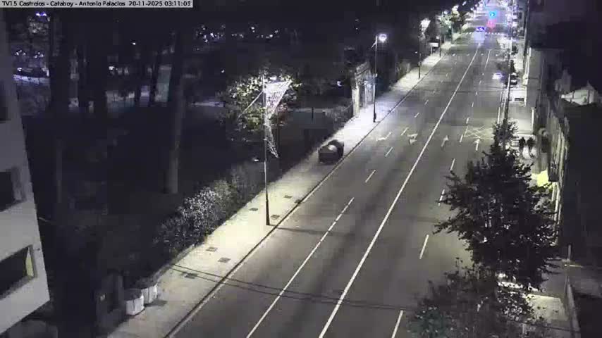 Vigo, Avenida de Antonio Palacios & Castrelos Avenue Live Cam - Pontevedra, Galicia, Spain