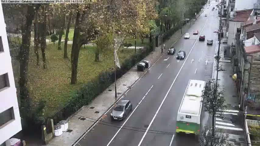 Vigo, Avenida de Antonio Palacios & Castrelos Avenue Live Cam - Pontevedra, Galicia, Spain