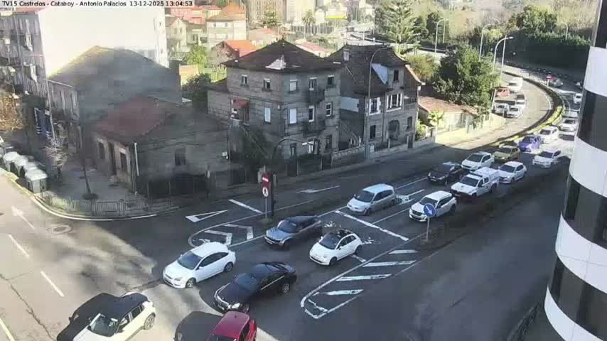 Vigo, Avenida de Antonio Palacios & Castrelos Avenue Live Cam - Pontevedra, Galicia, Spain