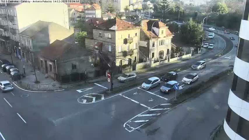 Vigo, Avenida de Antonio Palacios & Castrelos Avenue Live Cam - Pontevedra, Galicia, Spain