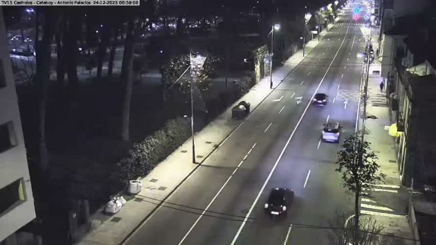 Vigo, Avenida de Antonio Palacios & Castrelos Avenue Live Cam - Pontevedra, Galicia, Spain