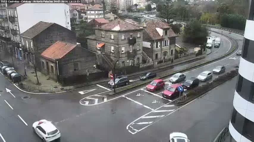 Vigo, Avenida de Antonio Palacios & Castrelos Avenue Live Cam - Pontevedra, Galicia, Spain