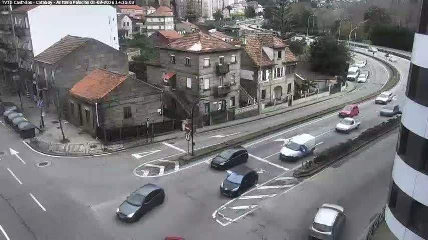 Vigo, Avenida de Antonio Palacios & Castrelos Avenue Live Cam - Pontevedra, Galicia, Spain