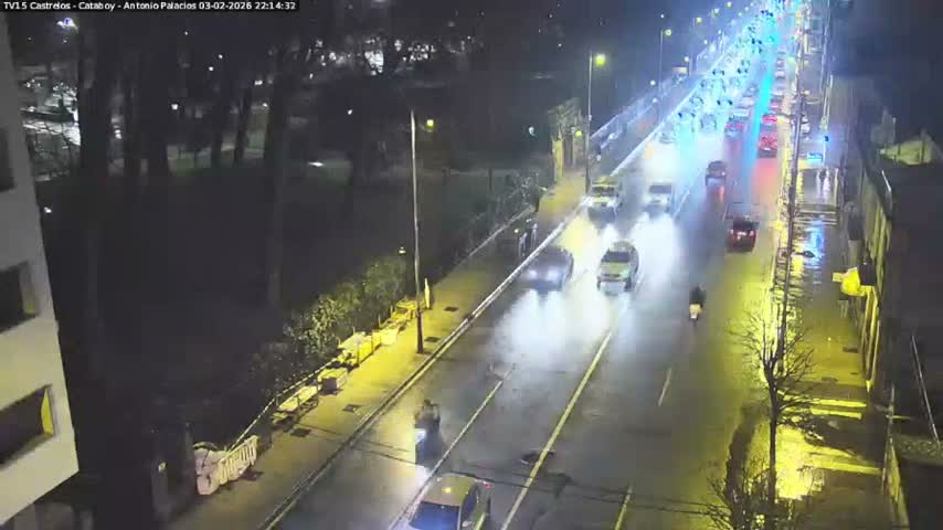 Vigo, Avenida de Antonio Palacios & Castrelos Avenue Live Cam - Pontevedra, Galicia, Spain