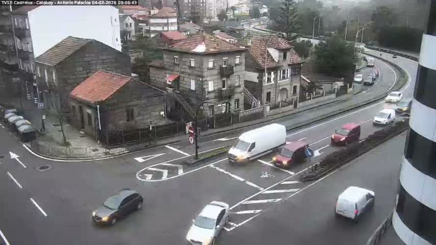 Vigo, Avenida de Antonio Palacios & Castrelos Avenue Live Cam - Pontevedra, Galicia, Spain