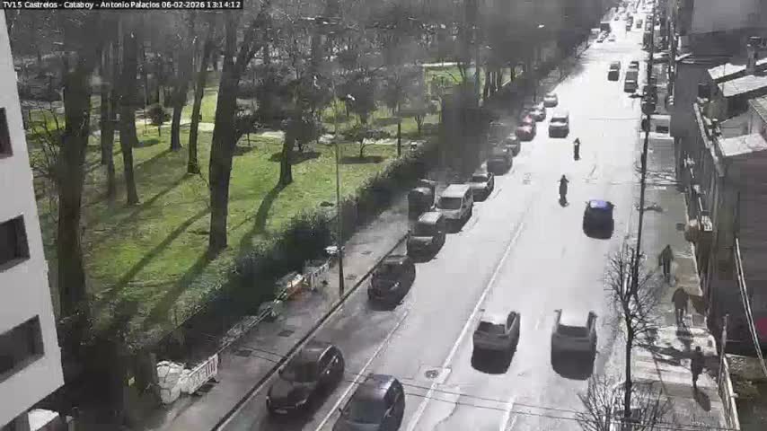Vigo, Avenida de Antonio Palacios & Castrelos Avenue Live Cam - Pontevedra, Galicia, Spain