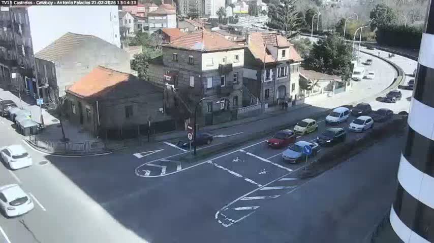 Vigo, Avenida de Antonio Palacios & Castrelos Avenue Live Cam - Pontevedra, Galicia, Spain