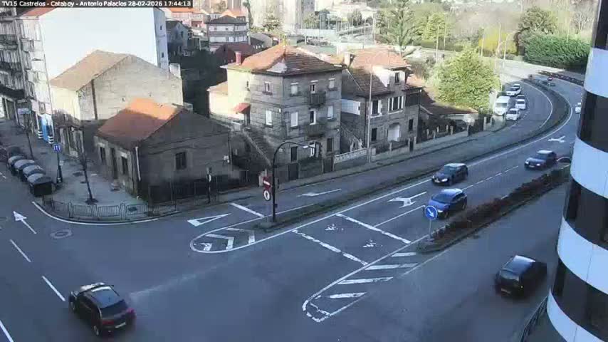 Vigo, Avenida de Antonio Palacios & Castrelos Avenue Live Cam - Pontevedra, Galicia, Spain