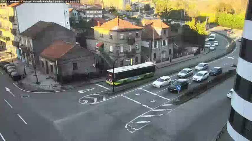 Vigo, Avenida de Antonio Palacios & Castrelos Avenue Live Cam - Pontevedra, Galicia, Spain