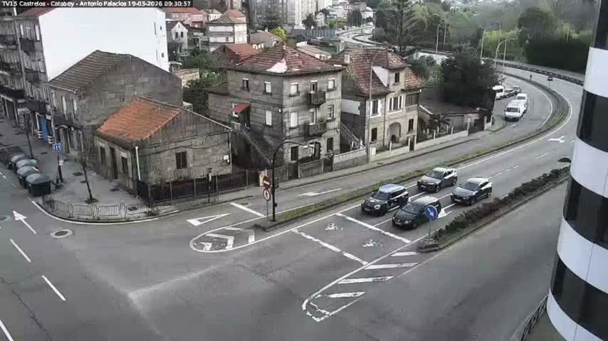 Vigo, Avenida de Antonio Palacios & Castrelos Avenue Live Cam - Pontevedra, Galicia, Spain