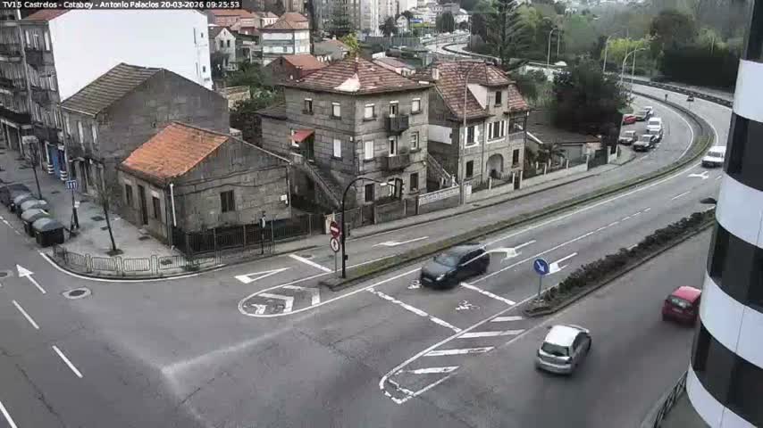 Vigo, Avenida de Antonio Palacios & Castrelos Avenue Live Cam - Pontevedra, Galicia, Spain