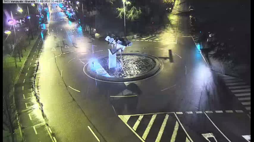 Vigo, Parque  Monte de Castro Park Area & Junction Live Cam - Pontevedra, Galicia, Spain