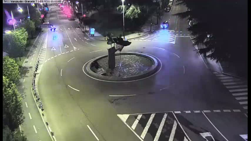 Vigo, Parque  Monte de Castro Park Area & Junction Live Cam - Pontevedra, Galicia, Spain