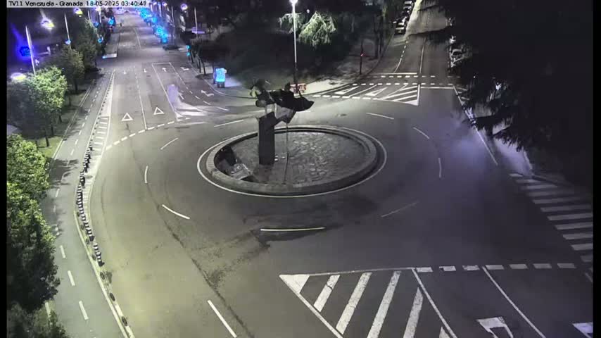 Vigo, Parque  Monte de Castro Park Area & Junction Live Cam - Pontevedra, Galicia, Spain