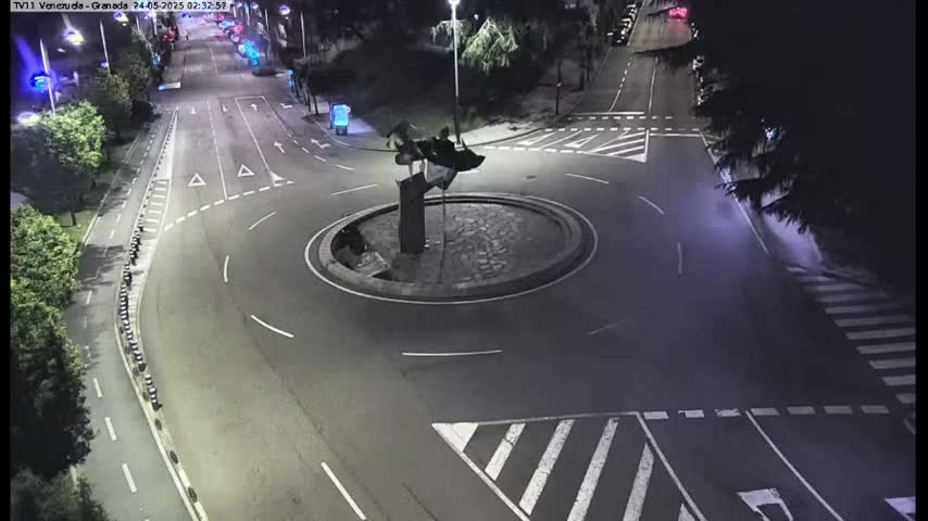 Vigo, Parque  Monte de Castro Park Area & Junction Live Cam - Pontevedra, Galicia, Spain