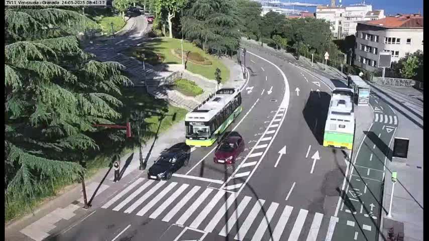 Vigo, Parque  Monte de Castro Park Area & Junction Live Cam - Pontevedra, Galicia, Spain