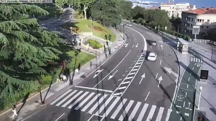 Vigo, Parque  Monte de Castro Park Area & Junction Live Cam - Pontevedra, Galicia, Spain