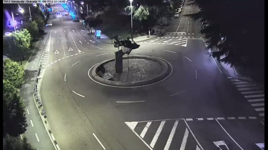 Vigo, Parque  Monte de Castro Park Area & Junction Live Cam - Pontevedra, Galicia, Spain