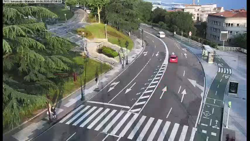 Vigo, Parque  Monte de Castro Park Area & Junction Live Cam - Pontevedra, Galicia, Spain