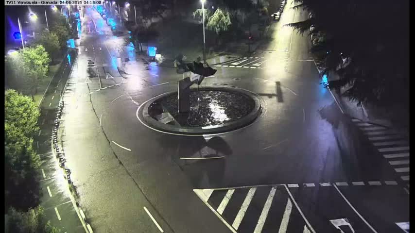 Vigo, Parque  Monte de Castro Park Area & Junction Live Cam - Pontevedra, Galicia, Spain