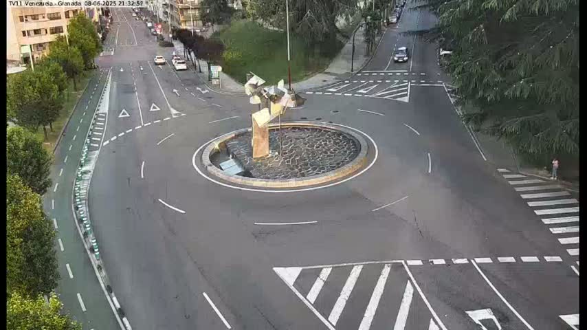 Vigo, Parque  Monte de Castro Park Area & Junction Live Cam - Pontevedra, Galicia, Spain