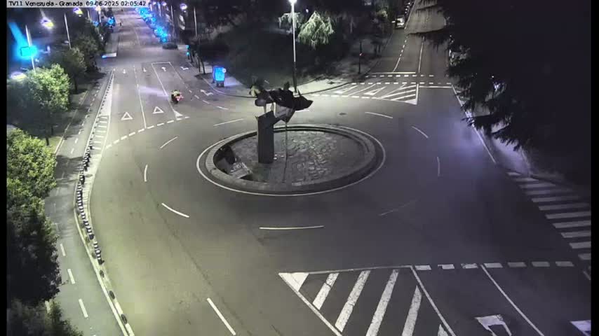 Vigo, Parque  Monte de Castro Park Area & Junction Live Cam - Pontevedra, Galicia, Spain