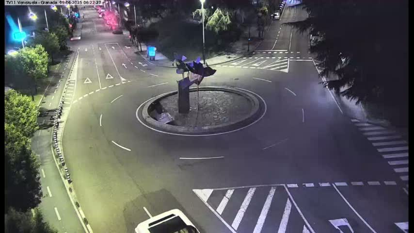 Vigo, Parque  Monte de Castro Park Area & Junction Live Cam - Pontevedra, Galicia, Spain