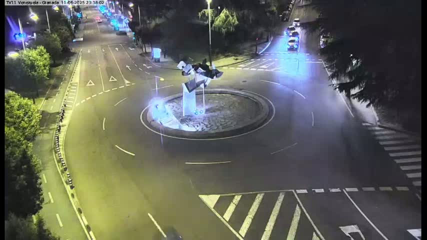 Vigo, Parque  Monte de Castro Park Area & Junction Live Cam - Pontevedra, Galicia, Spain