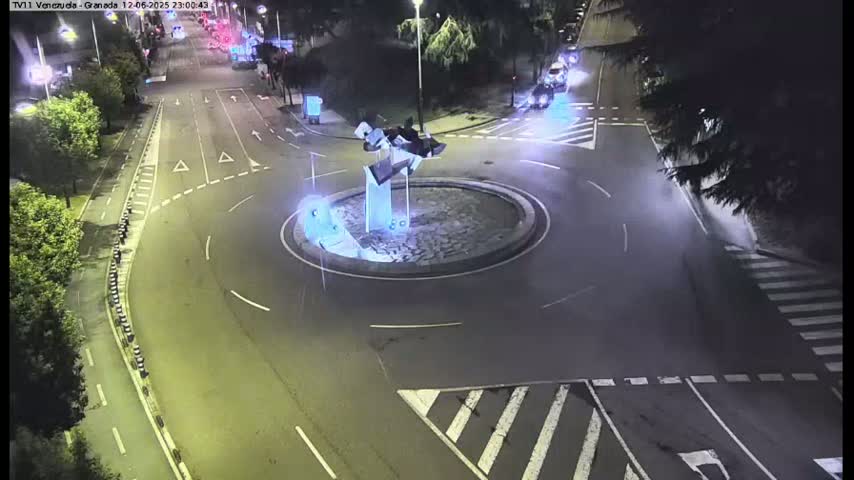 Vigo, Parque  Monte de Castro Park Area & Junction Live Cam - Pontevedra, Galicia, Spain