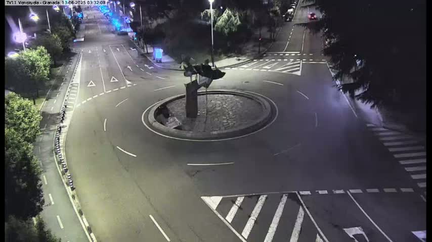 Vigo, Parque  Monte de Castro Park Area & Junction Live Cam - Pontevedra, Galicia, Spain