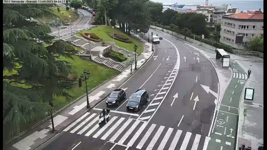 Vigo, Parque  Monte de Castro Park Area & Junction Live Cam - Pontevedra, Galicia, Spain