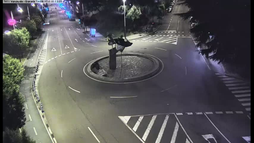 Vigo, Parque  Monte de Castro Park Area & Junction Live Cam - Pontevedra, Galicia, Spain