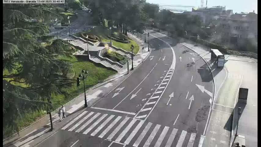 Vigo, Parque  Monte de Castro Park Area & Junction Live Cam - Pontevedra, Galicia, Spain