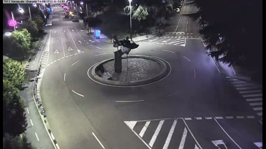 Vigo, Parque  Monte de Castro Park Area & Junction Live Cam - Pontevedra, Galicia, Spain