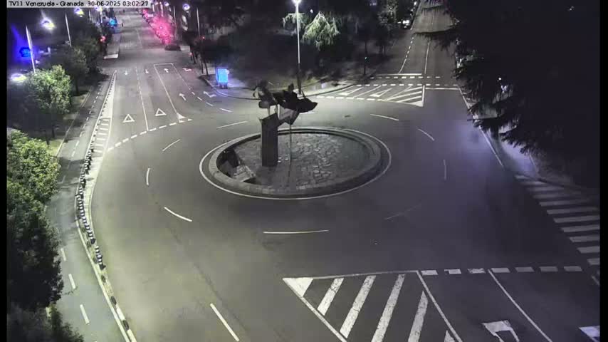 Vigo, Parque  Monte de Castro Park Area & Junction Live Cam - Pontevedra, Galicia, Spain