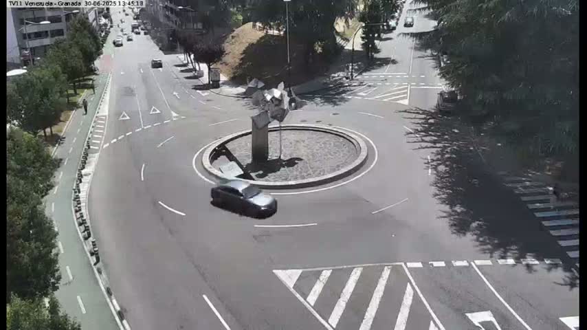 Vigo, Parque  Monte de Castro Park Area & Junction Live Cam - Pontevedra, Galicia, Spain