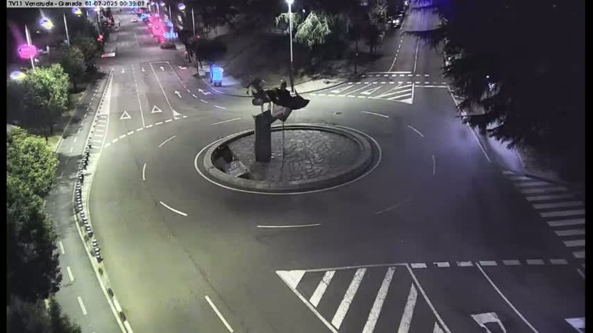 Vigo, Parque  Monte de Castro Park Area & Junction Live Cam - Pontevedra, Galicia, Spain