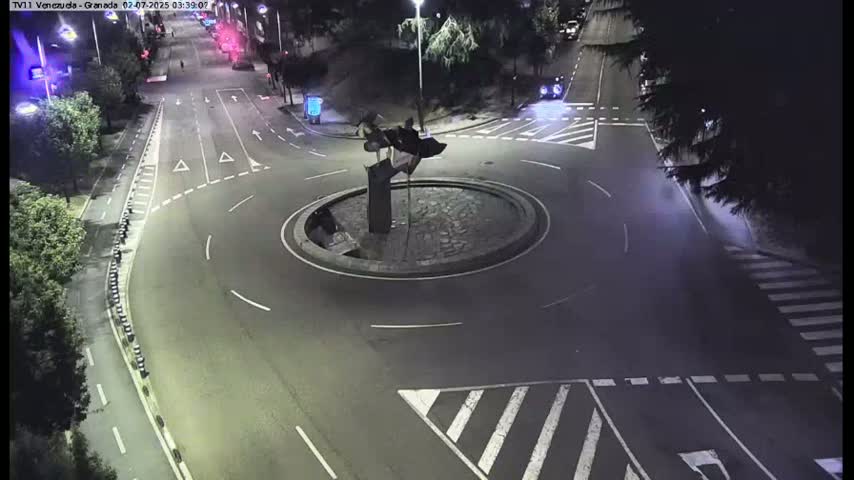 Vigo, Parque  Monte de Castro Park Area & Junction Live Cam - Pontevedra, Galicia, Spain