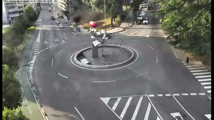 Vigo, Parque  Monte de Castro Park Area & Junction Live Cam - Pontevedra, Galicia, Spain