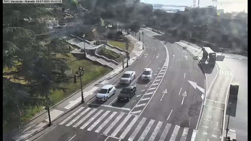 Vigo, Parque  Monte de Castro Park Area & Junction Live Cam - Pontevedra, Galicia, Spain