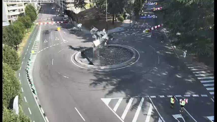 Vigo, Parque  Monte de Castro Park Area & Junction Live Cam - Pontevedra, Galicia, Spain