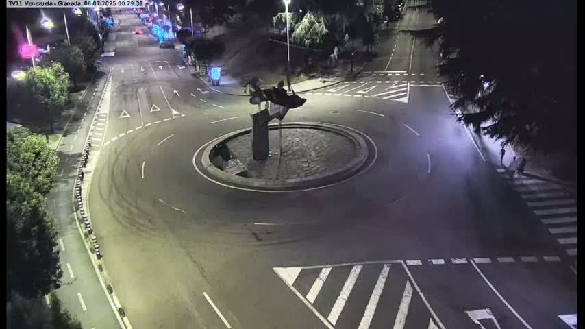 Vigo, Parque  Monte de Castro Park Area & Junction Live Cam - Pontevedra, Galicia, Spain