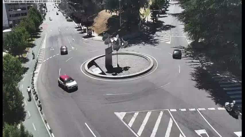 Vigo, Parque  Monte de Castro Park Area & Junction Live Cam - Pontevedra, Galicia, Spain