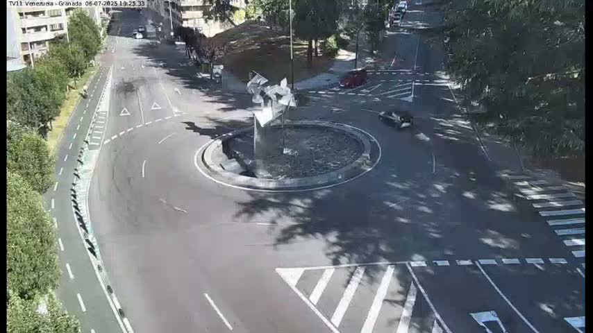 Vigo, Parque  Monte de Castro Park Area & Junction Live Cam - Pontevedra, Galicia, Spain