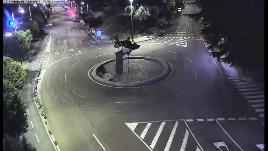 Vigo, Parque  Monte de Castro Park Area & Junction Live Cam - Pontevedra, Galicia, Spain