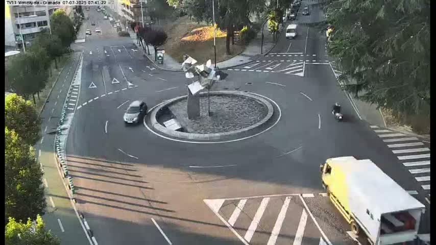 Vigo, Parque  Monte de Castro Park Area & Junction Live Cam - Pontevedra, Galicia, Spain
