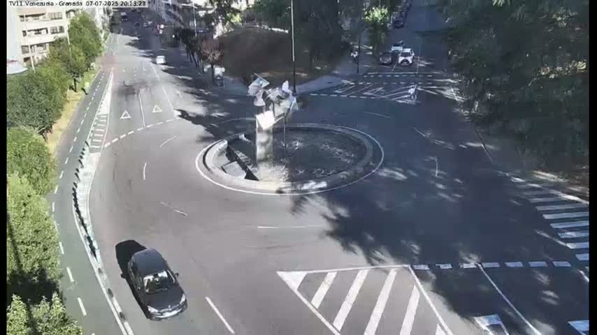 Vigo, Parque  Monte de Castro Park Area & Junction Live Cam - Pontevedra, Galicia, Spain